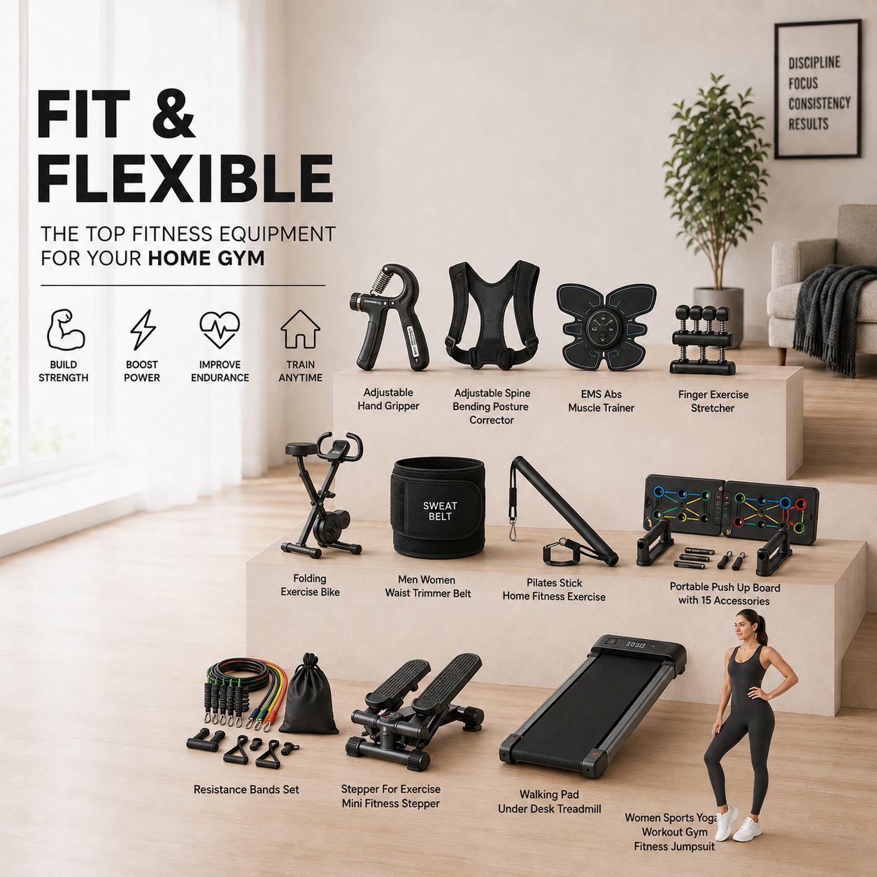 Fit & Flexible at Home