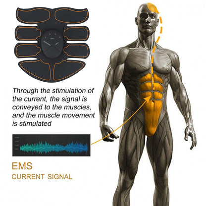 EMS Abs Muscle Trainer: Electric Muscle Stimulator for Abs, Arms & Full Body Workout