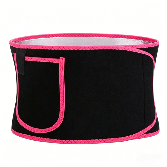 Waist Trimmer Belt for Men and Women Sweat Sauna Wrap for Belly Fat Burning and Waist Training Support