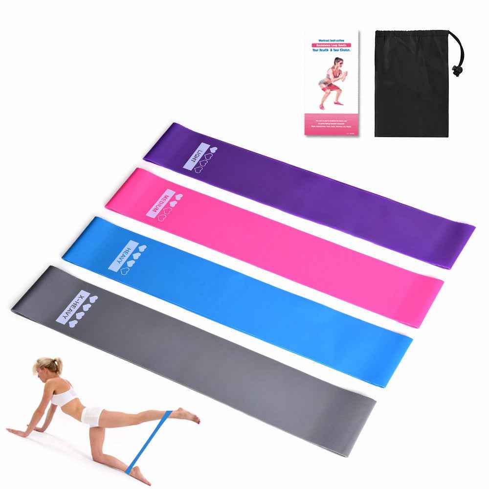 Resistance Bands Set for Booty & Fitness – Elastic Workout Bands for Gym, Yoga & Strength Training