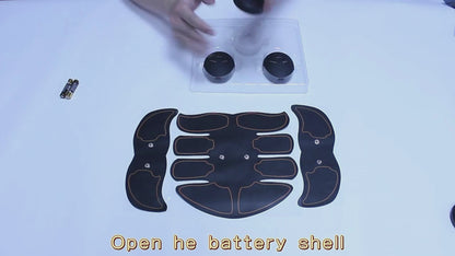 EMS Abs Muscle Trainer: Electric Muscle Stimulator for Abs, Arms & Full Body Workout